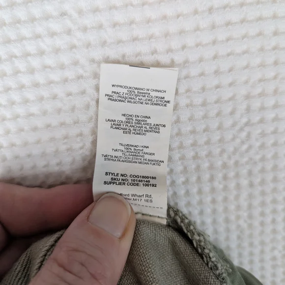 Missguided Riot High Rise Mom Jeans Khaki - Picture 7 of 8